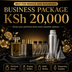Bliss Organic Glow Business perfume package, KSh 20,000